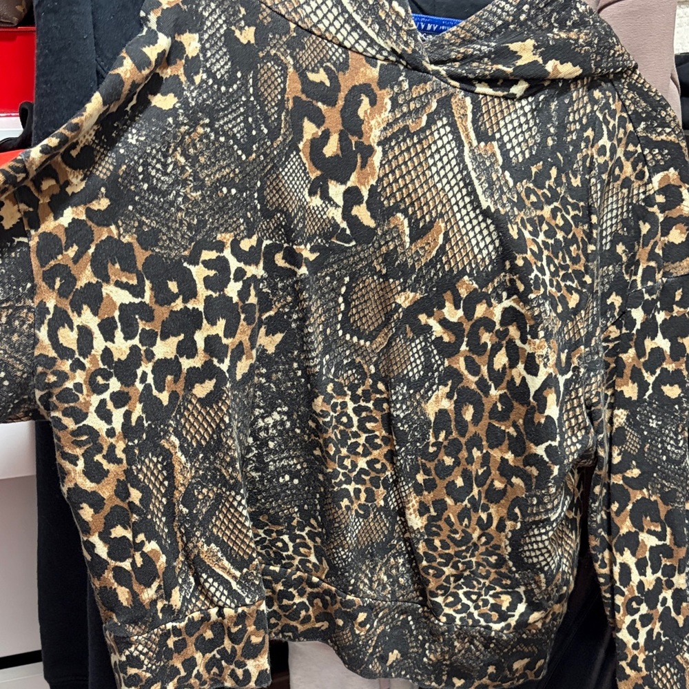 Zara Leopard Print Sweater